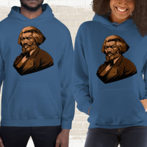 Frederick Douglass – Portrait 2 – Hoodie