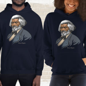 Frederick Douglass – Portrait – Hoodie