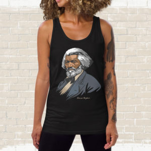 Frederick Douglass – Portrait – Tank Top