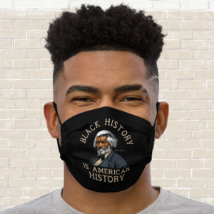 Frederick Douglass – Black History Quote – Mask